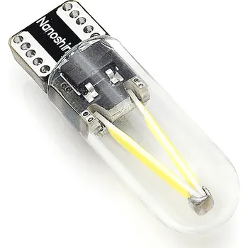 Autožárovka LED bílá žárovka T10 W5W 12V filament