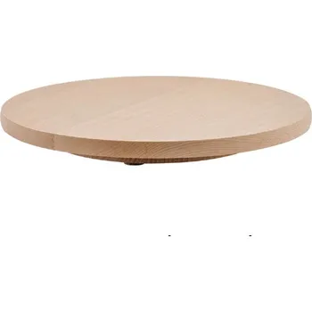 Kuchyňské prkénko Prkénko dřevo kulaté ¤30x3cm otočné WOOD