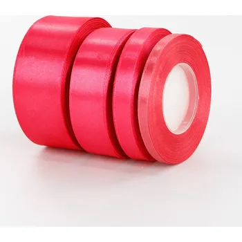Stuha atlasová 2,5cmx32m malinová
