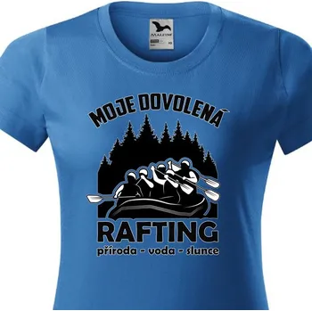 Pánské tričko STRIKER Dámské tričko moje dovolená Rafting Velikost: M