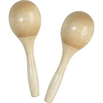 Perkuse GOLDON - Maracas dřevěné - 14cm (33803)