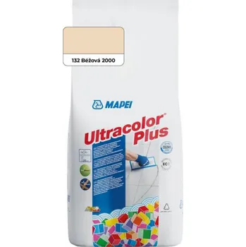 Spárovací hmota Mapei ULTRACOLOR PLUS 132 BÉŽOVÁ 2 kg 6013228AU