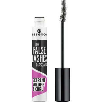 Přípravek na oči Essence The False Lashes Extreme Volume &amp; Curl řasenka černá 12 ml