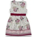 Petit Ange Dívčí bílé šaty 04 Barva: Bílá, Velikost: 134/140