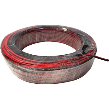 Auto elektroinstalace Vodič CYA H05V-K 2 x 0.5 mm černo červený