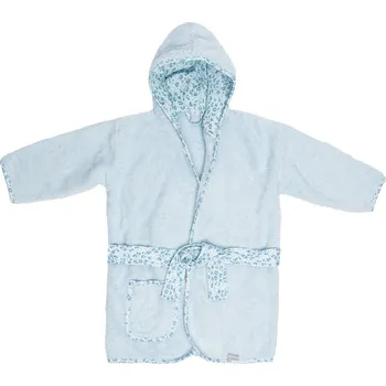 Dámský župan Bebe-Jou Župánek Bébé-Jou Leopard Blue" "Barva:modré|Typ:župan|Vzor:Leopard Blue|