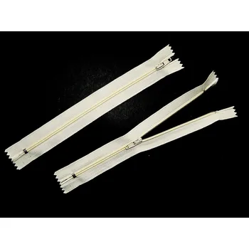 Zip Spirálový zip nedělitelný, 18 cm, béžová, č.103, 1 ks