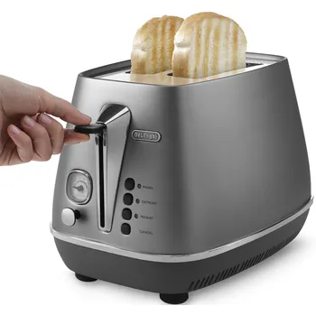 Topinkovač De'Longhi Distinta Flair CTI 2103.S - možnosti opékání