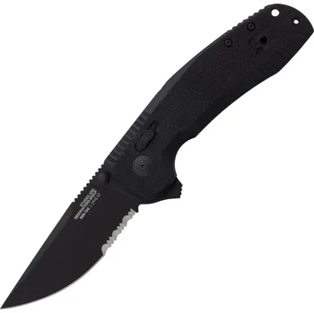 Zavírací Nůž SOG TAC XR BLACKOUT SERRATED