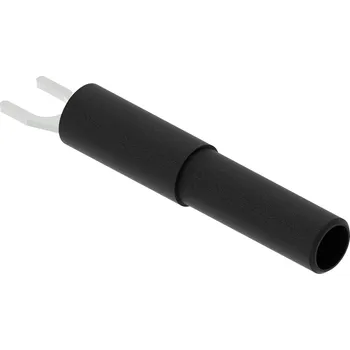 Měřicí kabel Electro PJP adaptér Test lead pro with Ø4mm banana socket, černá, Ada3032-CD1-N, kabelový adaptér, 1 ks