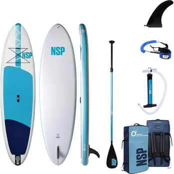 Paddleboard Paddleboard NSP 10’6 O2 Allrounder LT 32″ x 6″ - nafukovací - varianta: základní sada