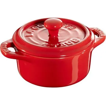 Hrnec Staub Cocotte Mini keramická zapékací forma 10 cm/0,2 l, višňová, 40510-785