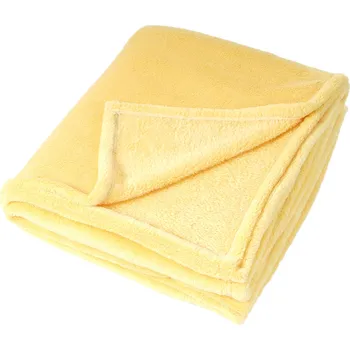 Dětská deka Deka jednovrstvá 200 x 155 cm žlutá