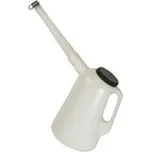 QUATROS Nádoba na olej 5l, konev s hubicí