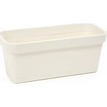 Truhlík Plastový truhlík Lobelia 600 mm, krémový (111724 007 LA640 LOBELIA krém 600mm truhlík)