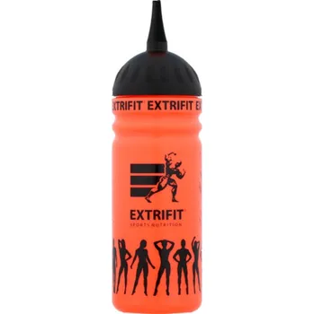 Fitness strava Extrifit Bidon s hubicí 750 ml oranžová
