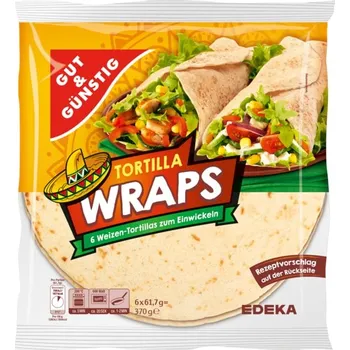 Pečivo G&G tortilové wrapy 370g