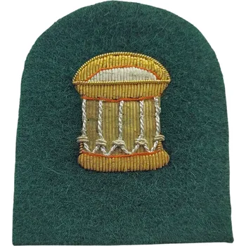 Nášivka ARMÁDNÍ ORIGINÁL UK VELKÁ BRITÁNIE Nášivka hudební nástroj buben Velká Británie originál