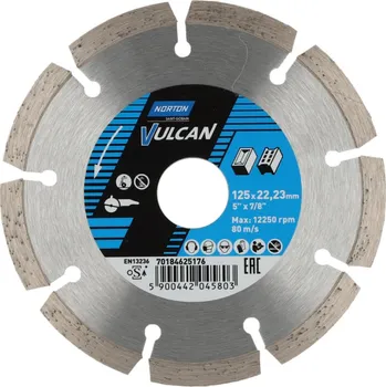 Řezný kotouč Norton Vulcan UNIVERSAL 125x22,2