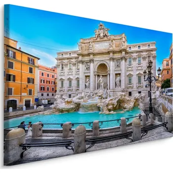 Plátno Fontána Di Trevi V Římě Varianta: 30x20