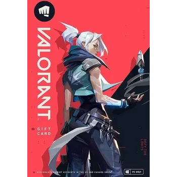 Počítačová hra Valorant Gift Card - 1950 Valorant Points - PC