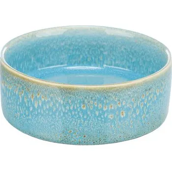 Miska pro psa Trixie Keramická miska 0,9l / 16 cm, tyrkysová