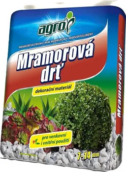 Zahradní dekorace Agro Mramorová drť 7-14 mm 30 kg