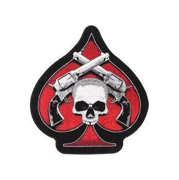 Nášivka Nášivka velká - Pika lebka s revolvery