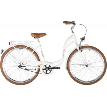 Městské kolo Kenzel jízdní kolo Bellissima Ceremony 1spd 26" 2026 bílo-hnědé