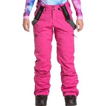 Snowboardové kalhoty Meatfly dámské SNB & SKI kalhoty Foxy Premium Berry Pink | Růžová | Velikost XS