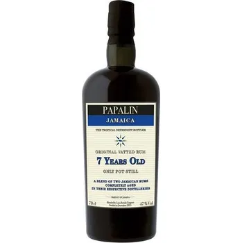 Rum Papalin Jamaica 7 y.o. 47 % 0,7 l