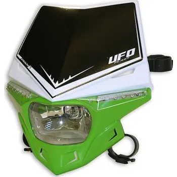 Osvětlení pro motocykl UFO světlomet BICOLOR STEALTH homologovaná LED barva zelená - (UFO světlomet BICOLOR STEALTH homologovaná LED barva zelená -)