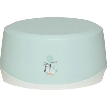 Stolička Bebe-Jou Stupátko ovál Bébé-Jou Lou-Lou" "Barva:mentolové|Materiál:plast|Nosnost:30|Výška sedáku:14,5 cm|Vzor:Lou Lou|