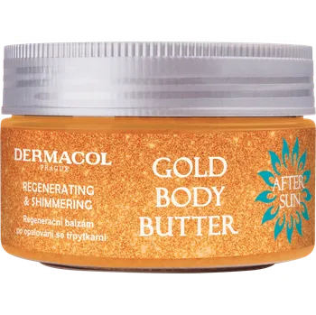 Přípravek po opalování Dermacol After Sun Gold Body Butter přípravek po opalování 200 ml