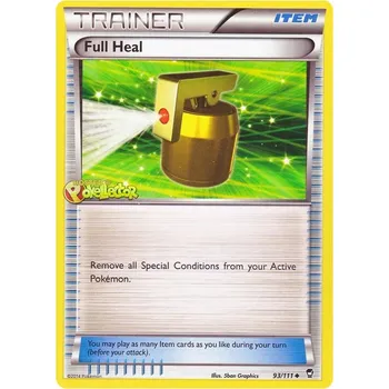 Sběratelská karetní hra Full Heal 093/111 - Furious Fists Typ karty: Reverse Holo