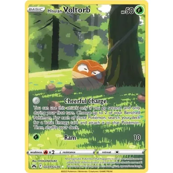Karetní hra Hisuian Voltorb GG01/GG70 - Crown Zenith