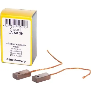 Alternátor Sada uhlíků alternátoru - Hitachi L170-1325 GE JAAX 39