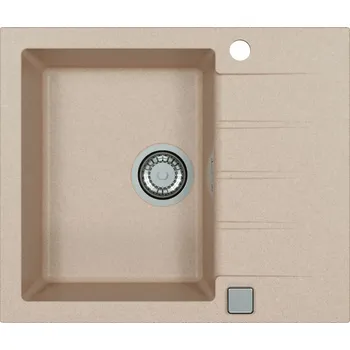 Granitový dřez ALVEUS CADIT 10 kuchyňský dřez granitový, 590 x 500 mm, terra 1132018 free_delivery