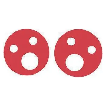 Hračka pro nejmenší Matuška Dena Nadlehčovací kroužky Baby 160 x 27 mm Červená