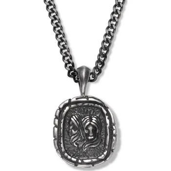 Náhrdelník FRANK 1967 pánský náhrdelník znamení Blíženci FR7FN-0041