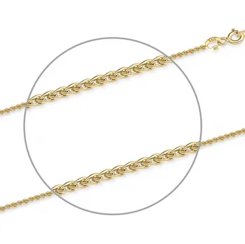 Řetízek SOFIA zlatý řetízek spiga R-AU-SP-1,1-YG45