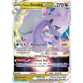 Karetní hra Hisuian Goodra VSTAR 136/196 - Lost Origin