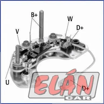 Alternátor Diodový blok Lucas 24188A / UBB147