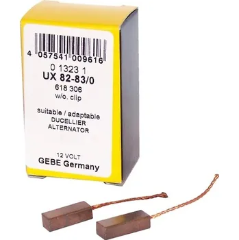 Alternátor Sada uhlíků alternátoru - Valeo Ducellier GE UX 82-83/0