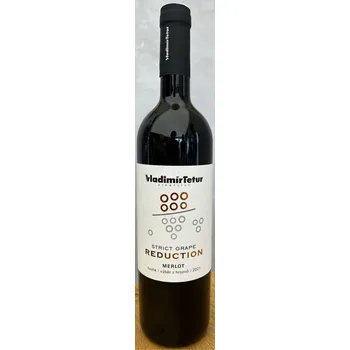 Merlot REDUCTION 0,75 - 2021 - výběr z hroznů - Vinařství Vladimír Tetur
