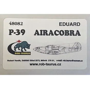 Plastikový model 1/48 Vacu Canopy P-39 Airacobra - 2 pcs. (EDU)