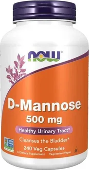 Přírodní produkt Now Foods D-Mannose 500 mg