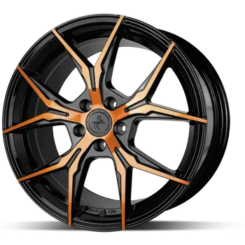 Alu kolo Alu disk Keskin KT19 MBFC 8,5x19 5x112 ET30 černý matný bronzový