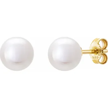 Náušnice SOFIA zlaté náušnice s perlou NB9NBG-0010