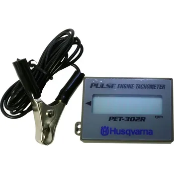 Elektronický otáčkoměr PET-302R Husqvarna (IT-83200) (Impulsní měřič otáček motorů, model PET-302R je přístrojem, který detekuje a počítá impulzy generované při přeskoku jiskry u zapalovací svíčky.)